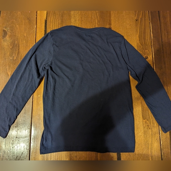 Boys long sleeve t-shirt with reflective dinosaur patch - Picture 6 of 6